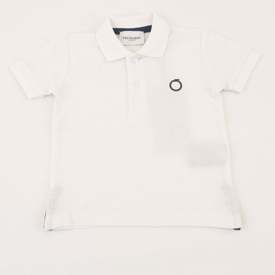 Trussardi Pique Polo with Logo