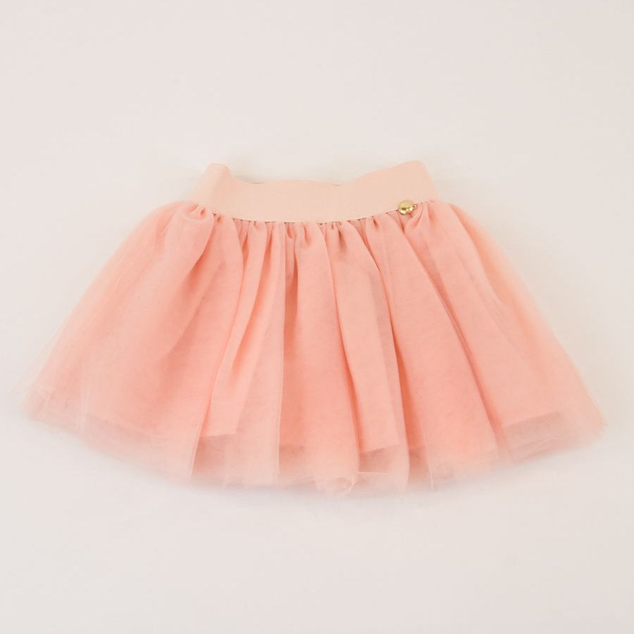 Trussardi Solid Color Tulle Skirt