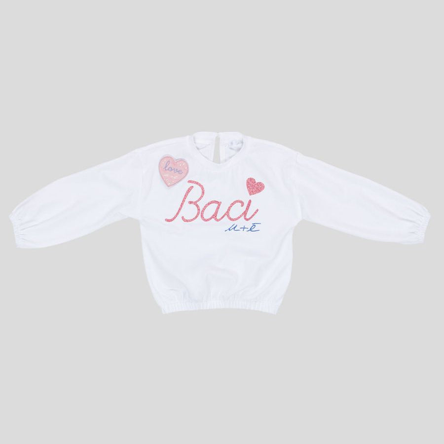 U+e U+e T-shirt with Logo Print