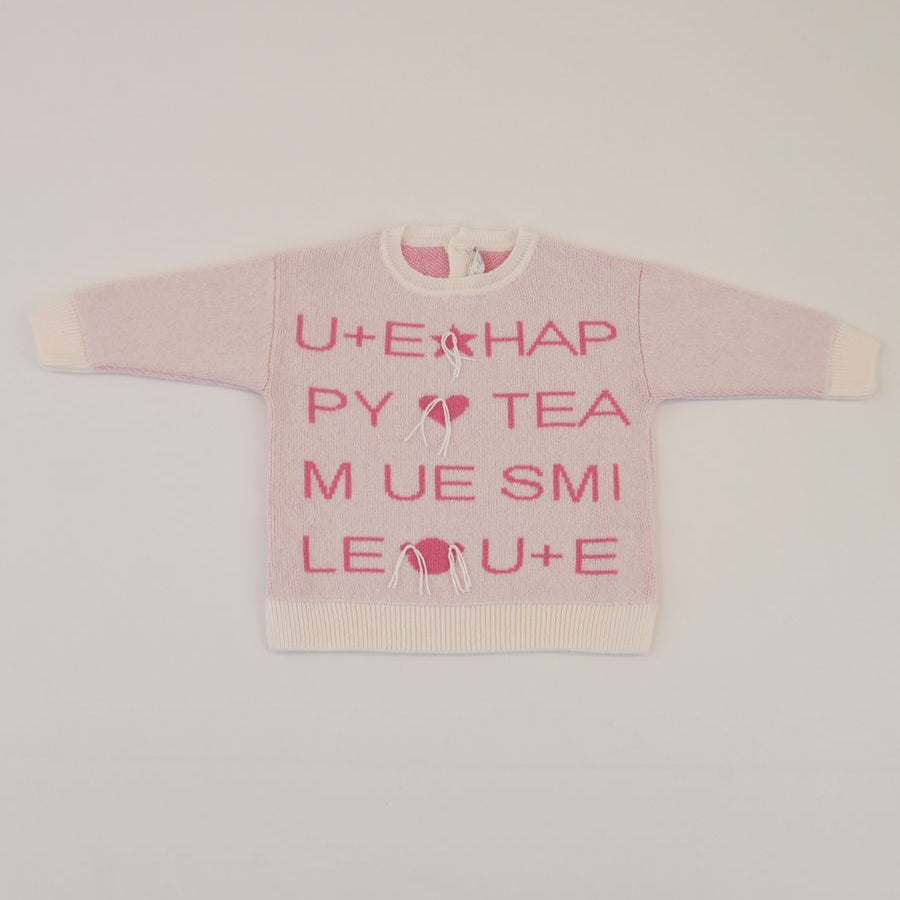 U+e U+e Yarn Knit with Hearts