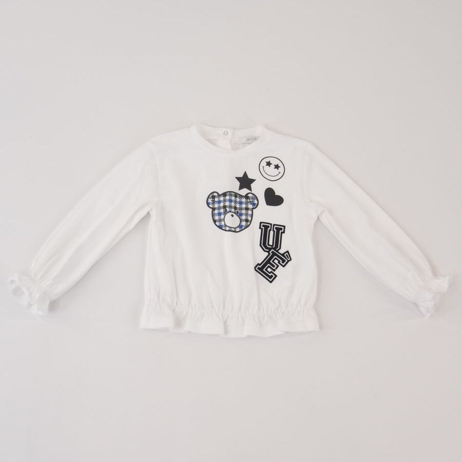 U+e U+e T-shirt with Logo Print