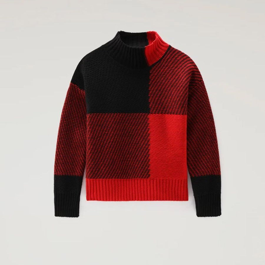 Woolrich Oversized Turtleneck Sweater