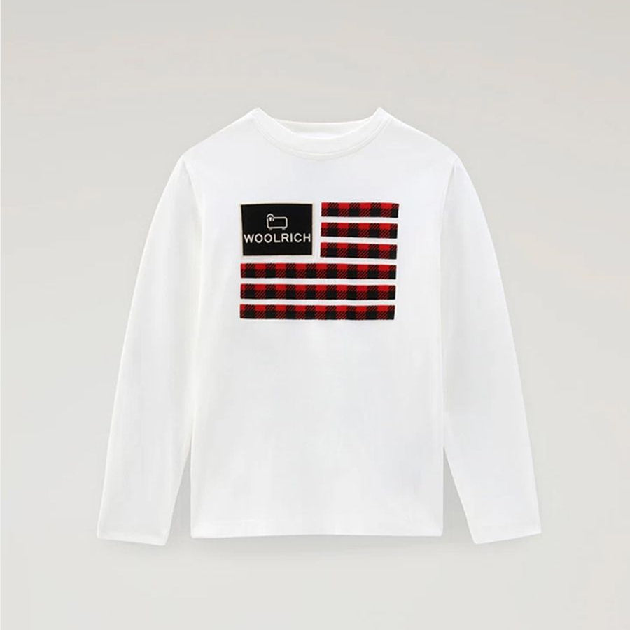 Woolrich Organic Cotton Crew Neck T-Shirt