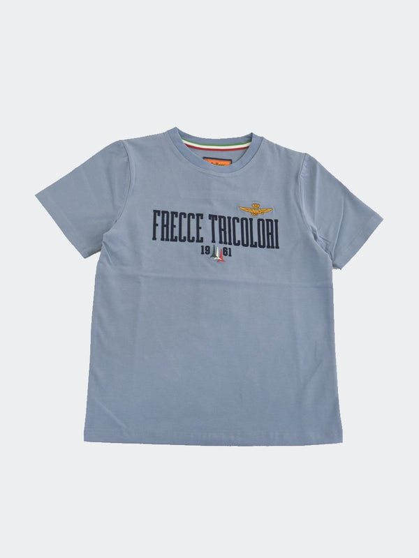 T-shirt girocollo con stampa FRECCE TRICOLORE