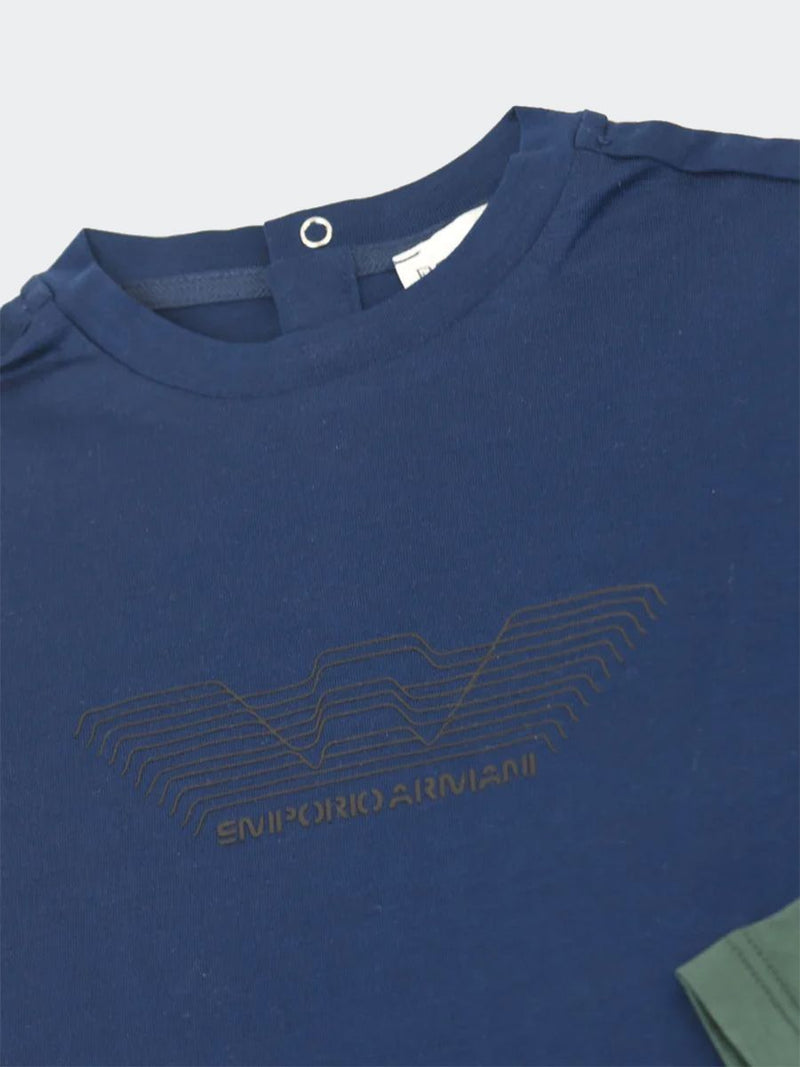 T-shirt  Bipack stampa logo