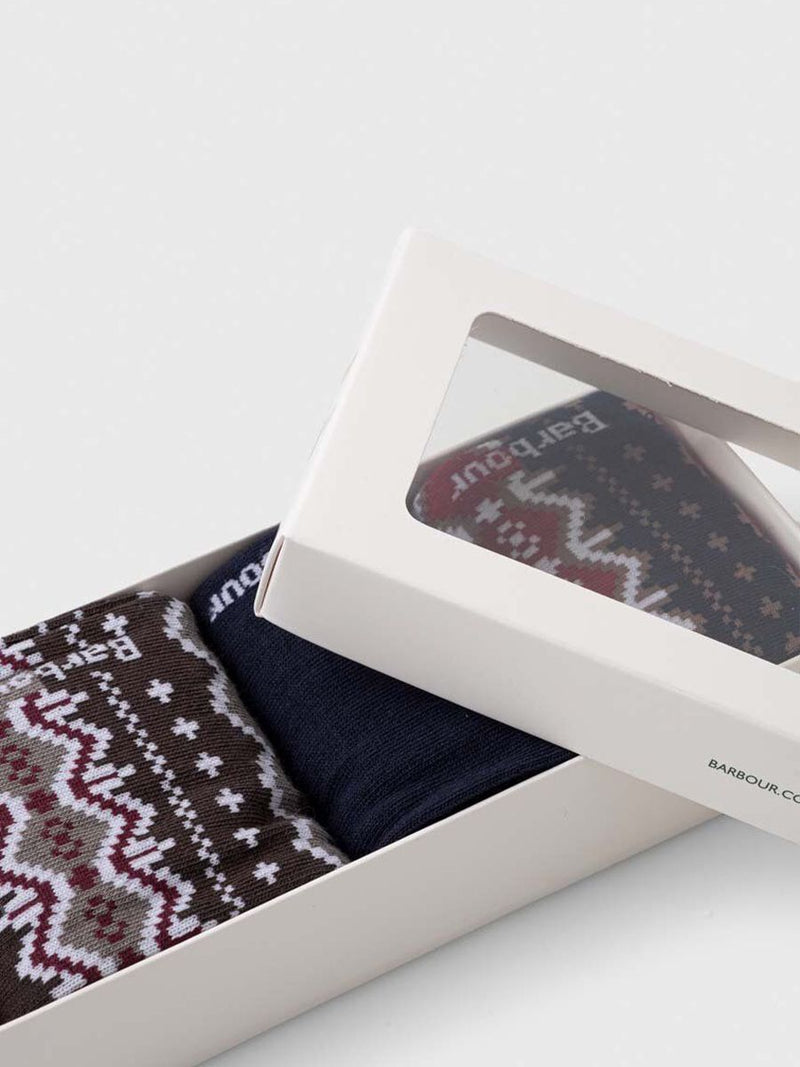 FAIRISLE SOCK GESCHENKBOX Geschenkset