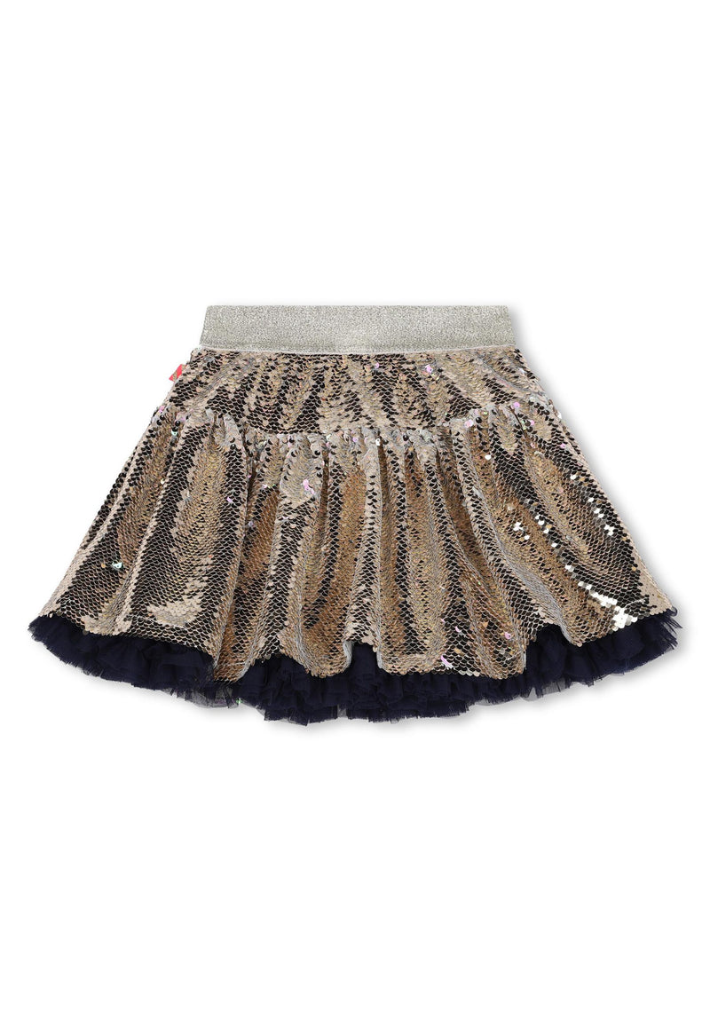 Sparkling sequin skirt