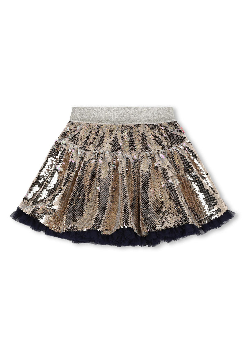 Sparkling sequin skirt