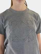 T-shirt con Stampa 3D a rilievo