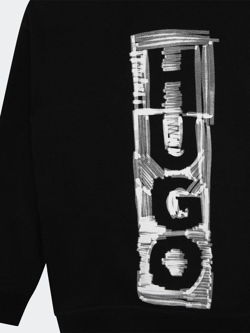 Felpa  con Maxi Logo