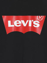 T-shirt in morbido cotone a manica lunga con stampa Logo