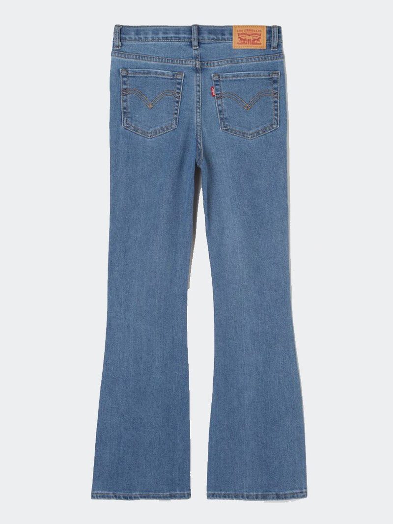 Jeans in heller Waschung