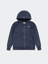 Felpa  classica Full zip con cappuccio