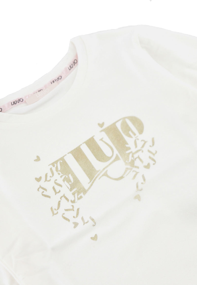 T-shirt con stampa Logo