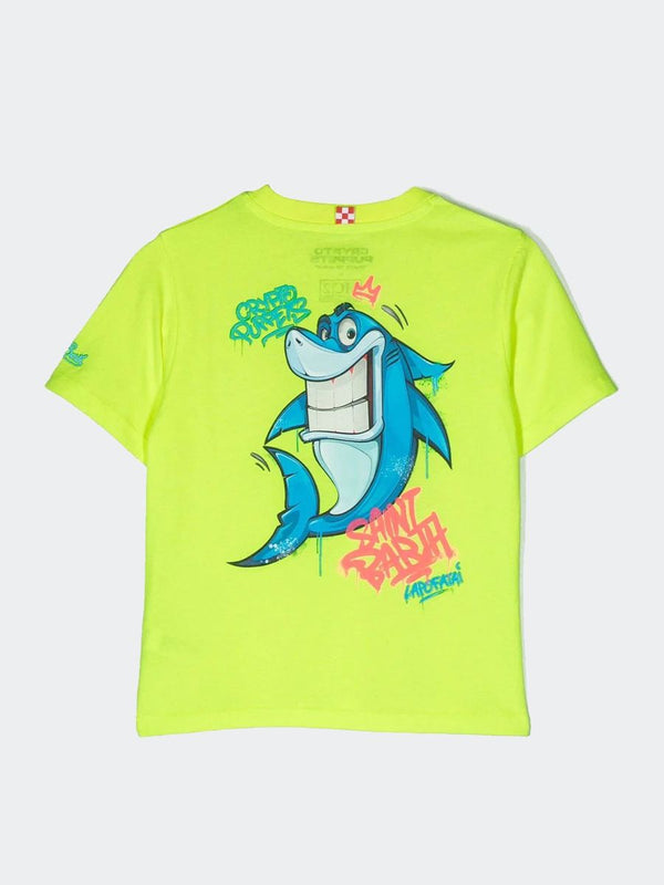 T-shirt Girocollo Shark
