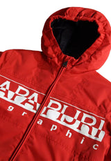 Giubbino  con cappuccio full zip