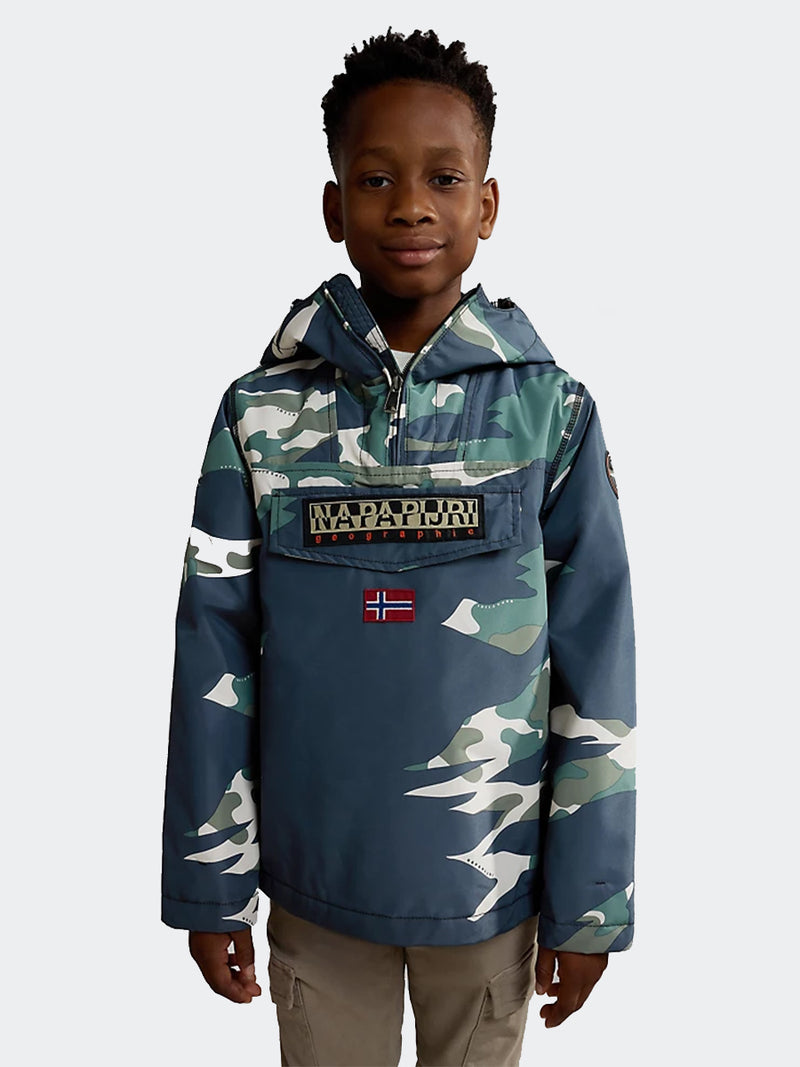 NAPAPIJRI Camouflage jacket Bimbi Vip