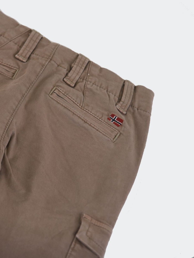 Pantalone  cargo a tinta unita