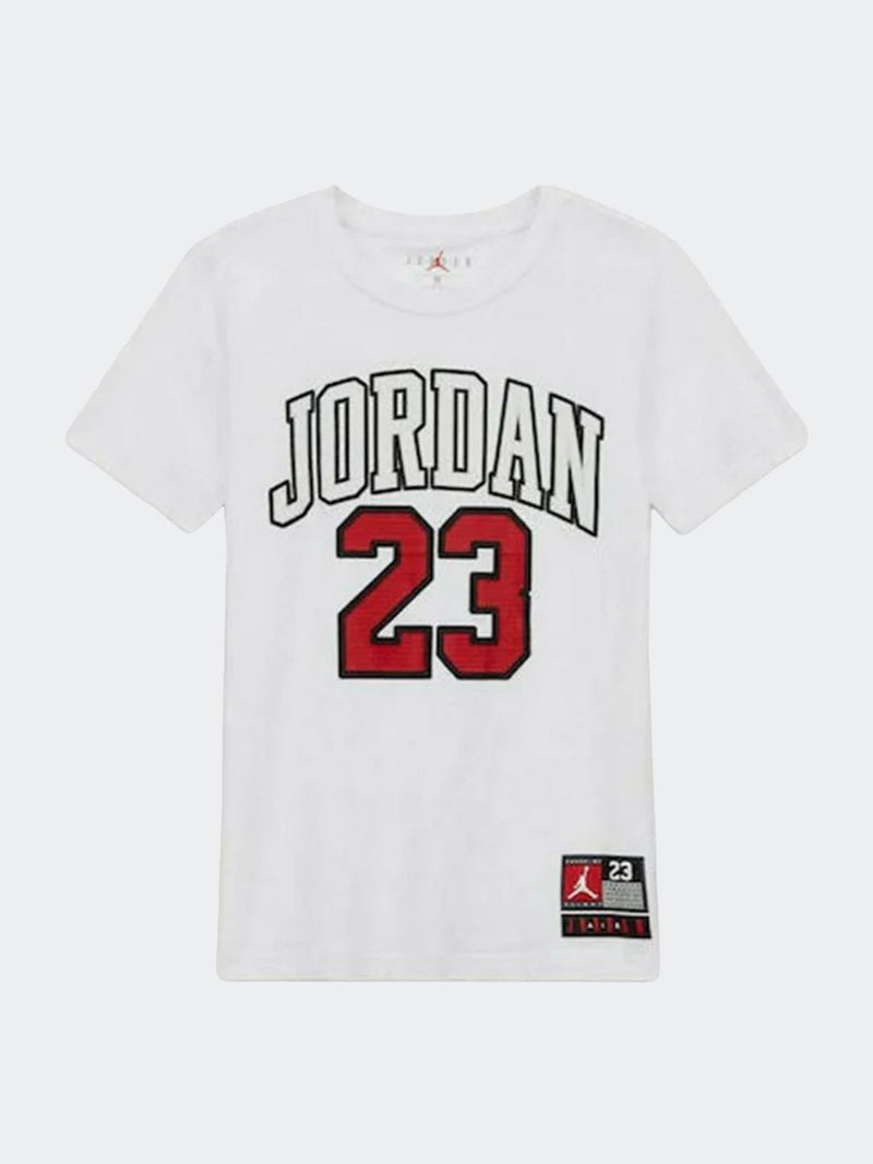 T-shirt girocollo con stampa Jordan