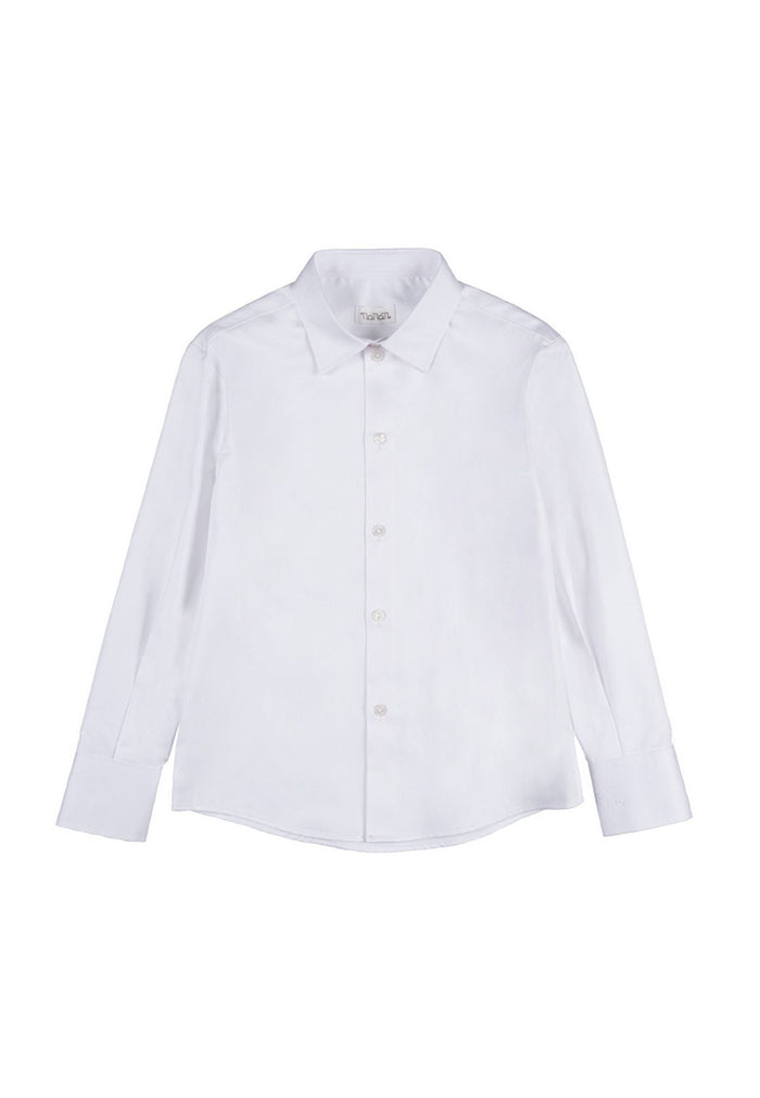 Nanan Camicia Maniche Lunghe Bianco 4 Anni