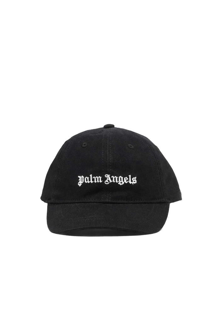 Palm angels Cappello con Visiera Nero Ricamato Ragazzo