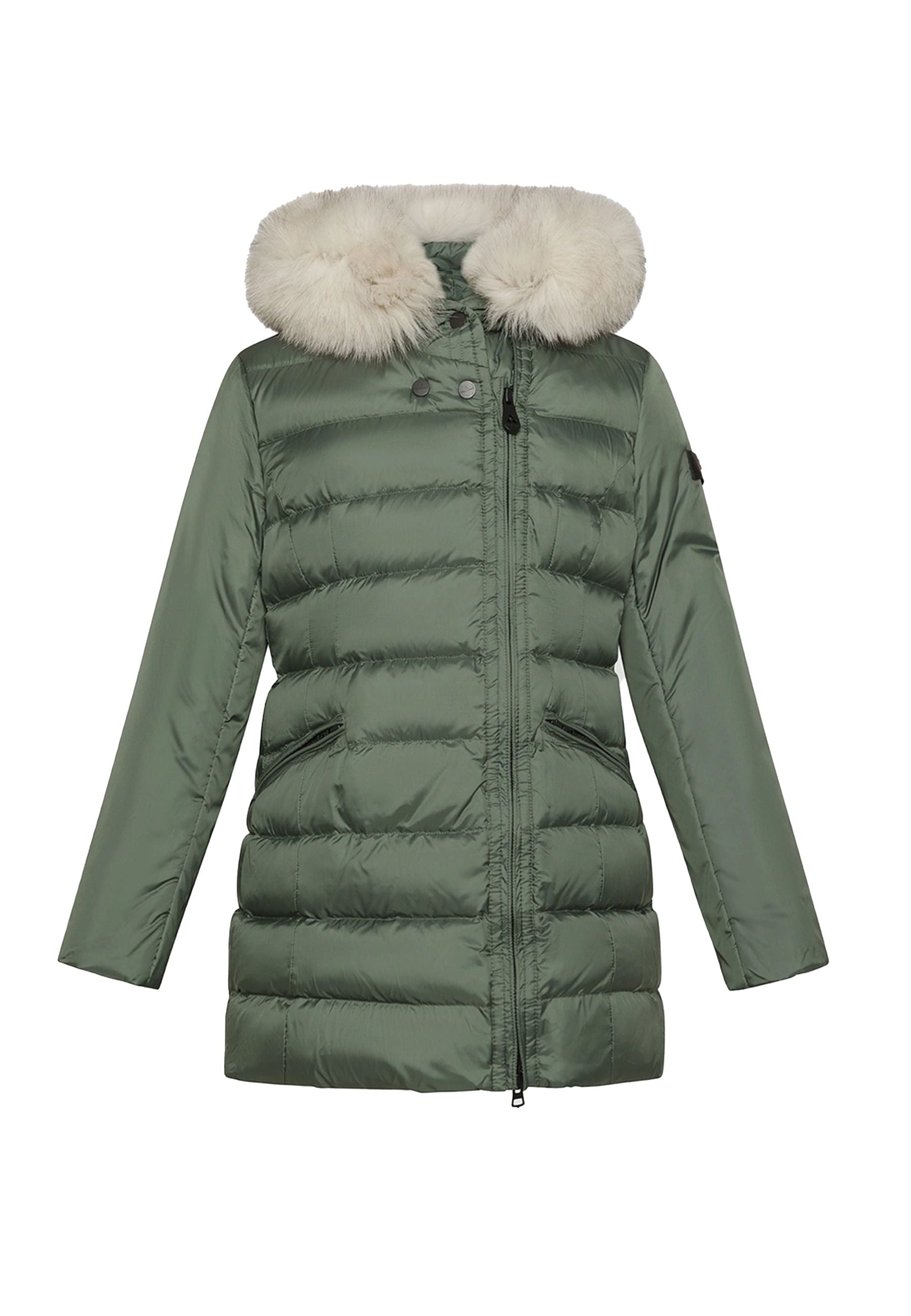 Pelliccia Sintetica Laura Biagiotti Cappotti Fur Collar Piumino