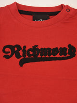 T-shirt in cotone con Ricamo Logo
