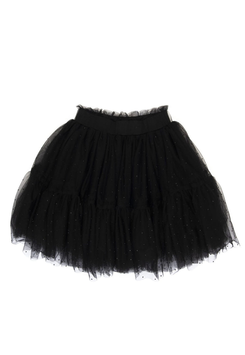 Solid color tulle skirt