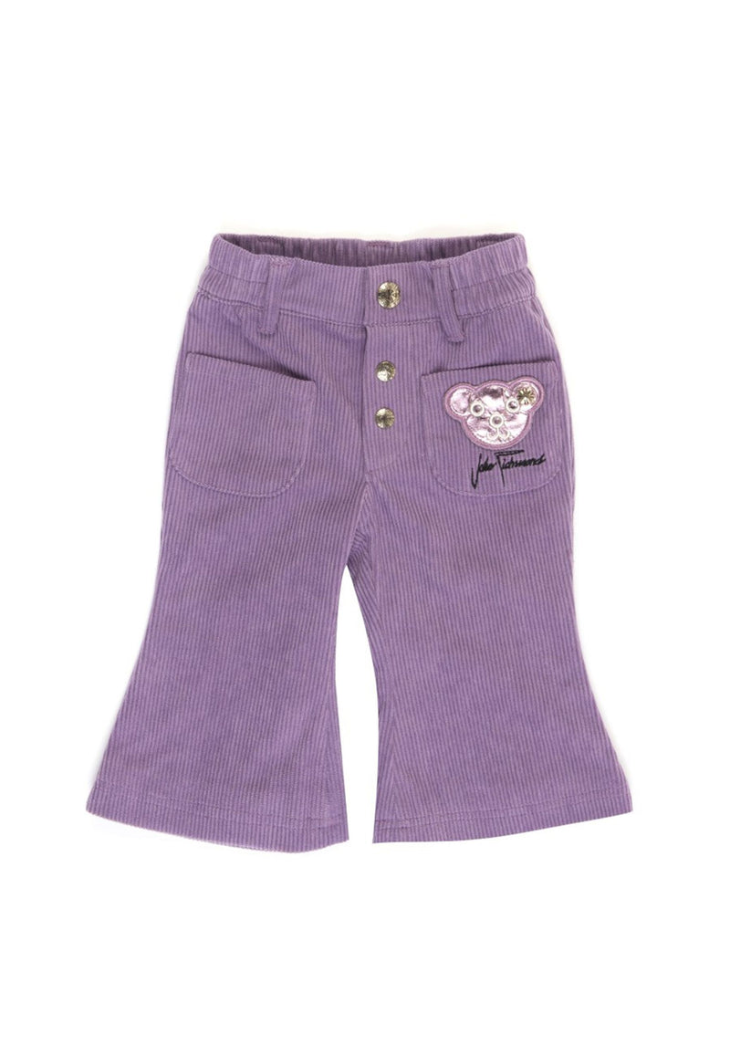 RICHMOND Pantalone a zampa larga in velluto Bimbi Vip