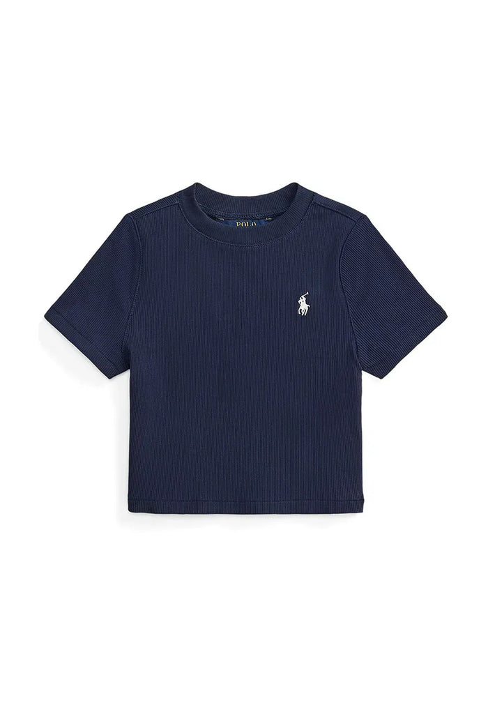 Ralph Lauren T-Shirt in Cotone Bambina Logo Pony