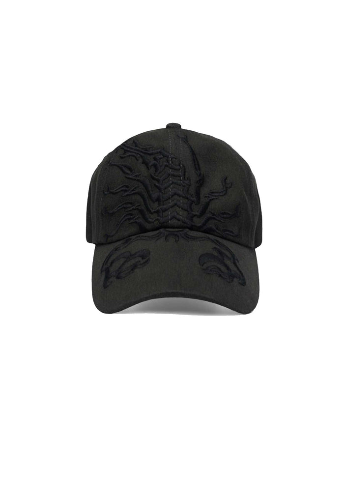 Scorpion bay Cappello Antracite Nero Baseball Iconic Iron