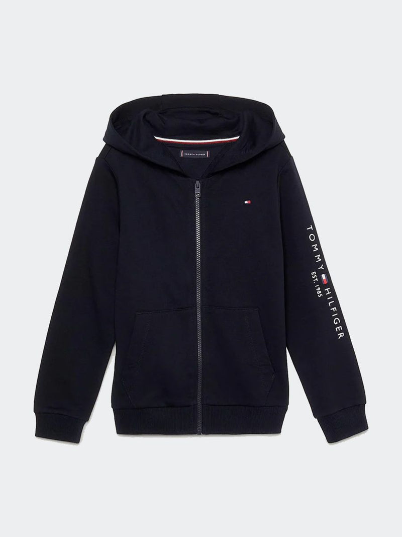 Felpa zip tommy hilfiger online