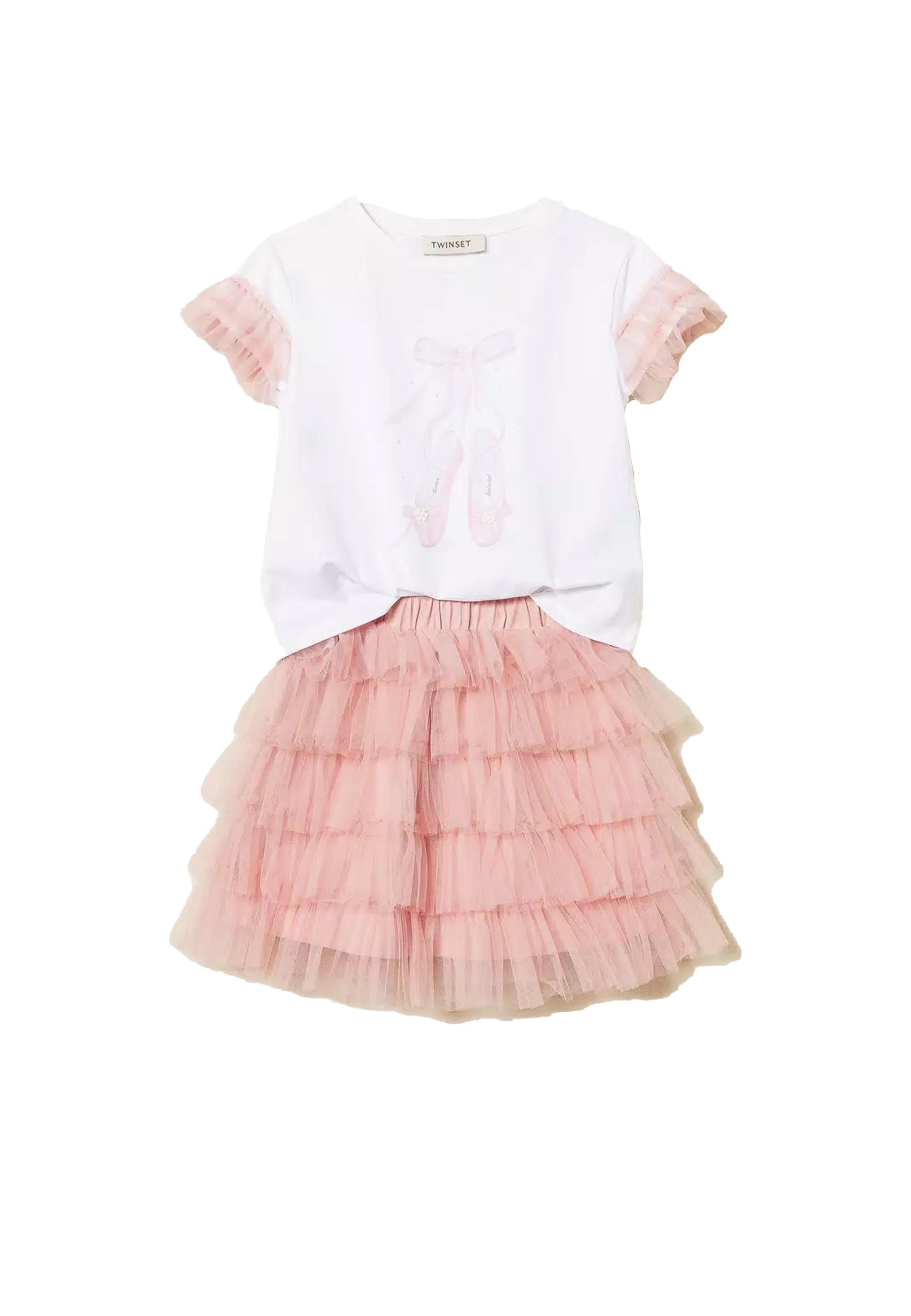 Twinset Gonna Bimba In Tulle Twinset Abito Tulle Bambina 4-6 Anni