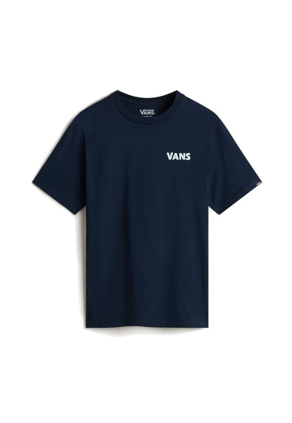 Vans T-shirt Onde di Testa della Marina Blu Bambina 8-14 anni