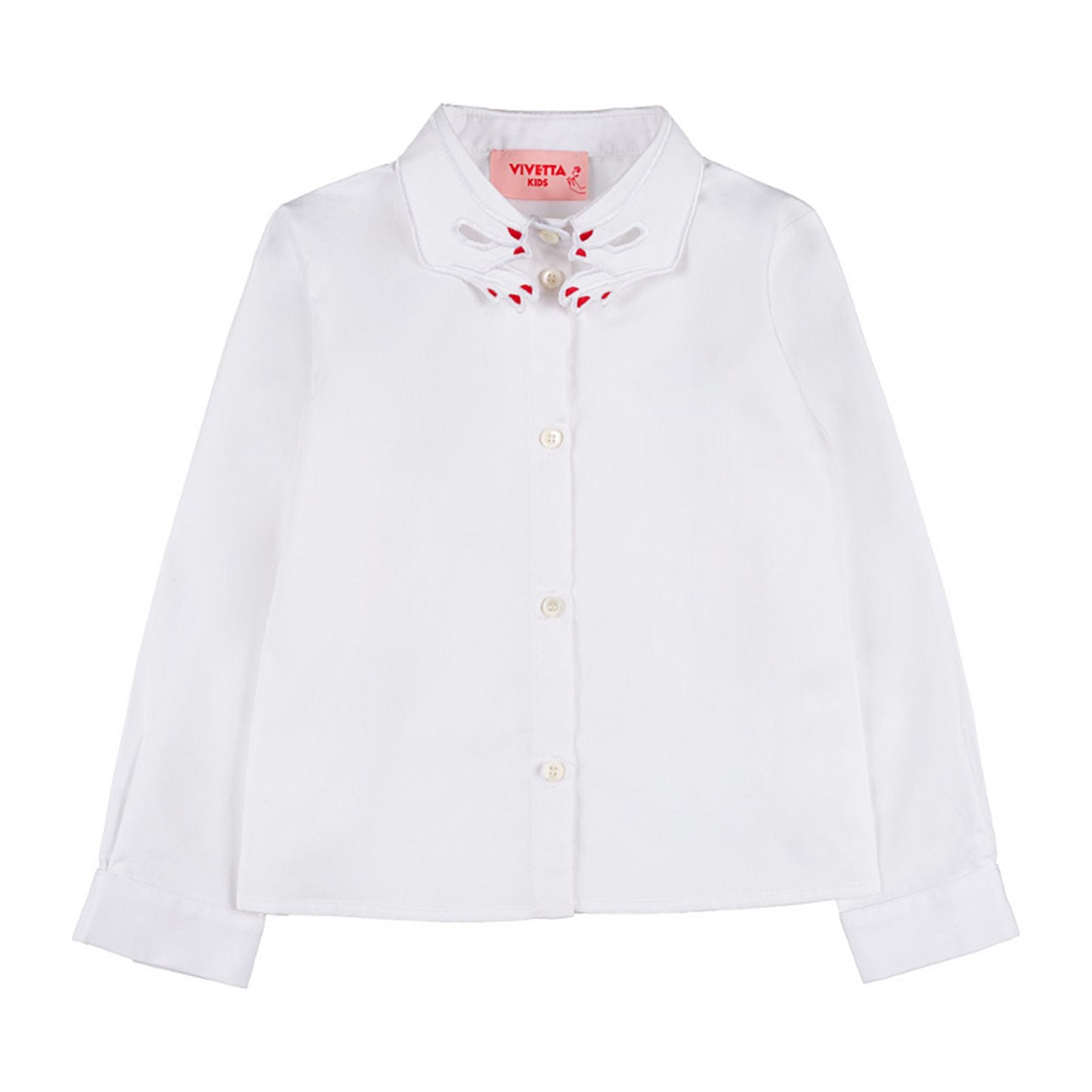 Vivetta White Shirt with Long Sleeves