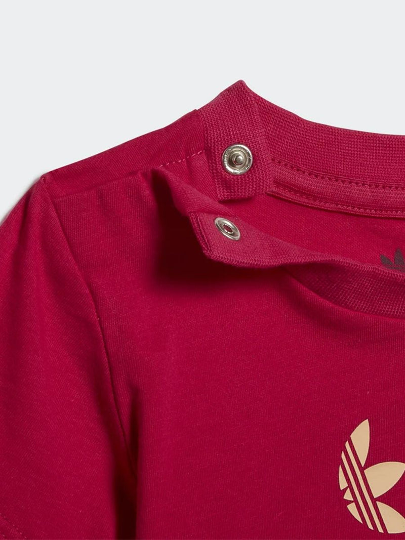 Completo Sportivo  set t-shirt con Logo circolare