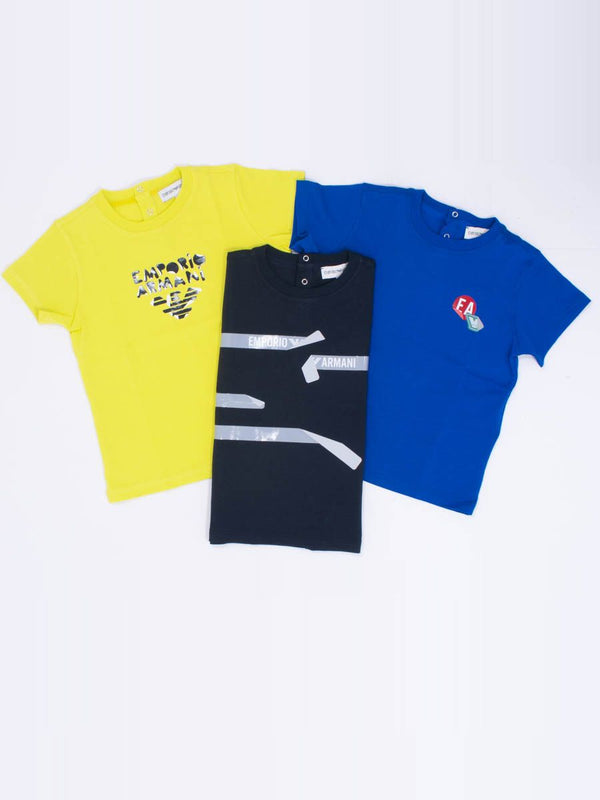 T-shirt  Set manica corta con stampe Emporio