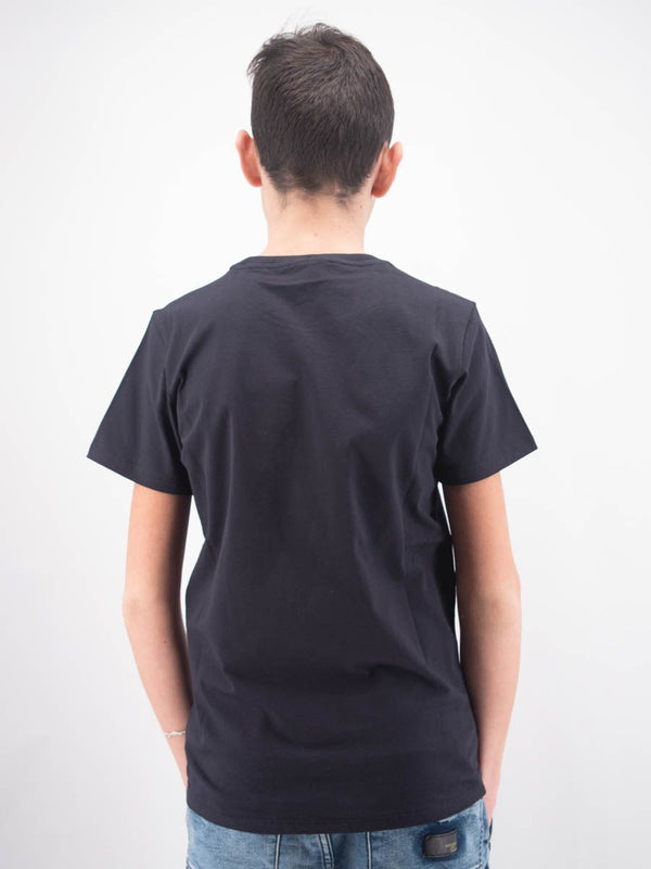 T-shirt  manica corta con maxi stampa Emporio