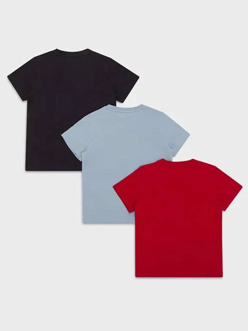 T-shirt  Tripack con stampa logo