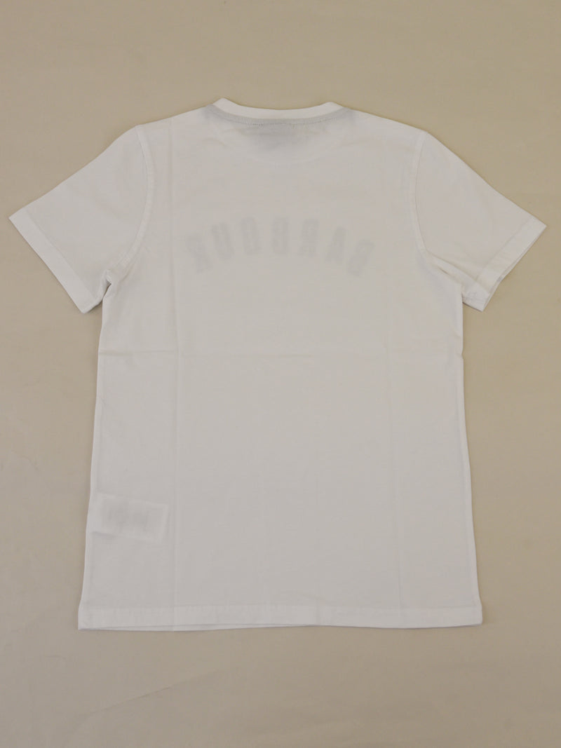 T-shirt  manica corta con stampa logo frontale