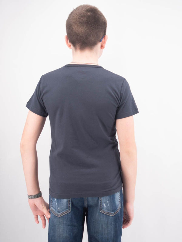 T-shirt  manica corta logo stilizzato