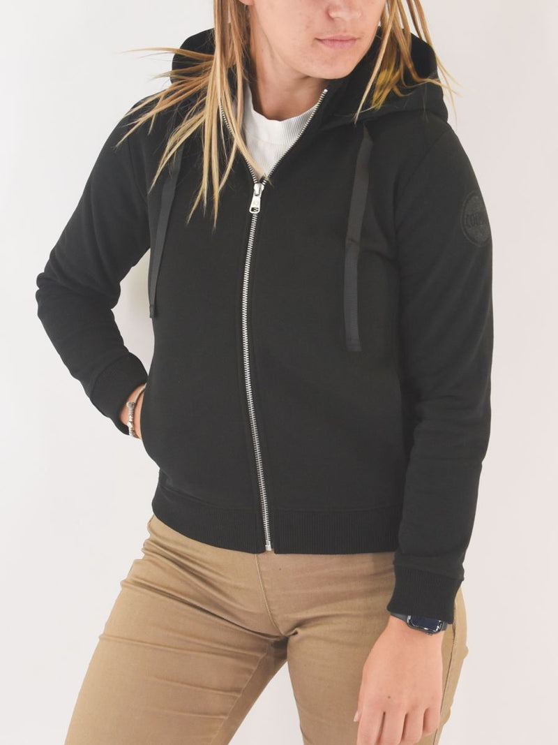 Felpa  full Zip con Cappuccio