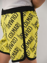 Costume  boxer con stampa logo allover