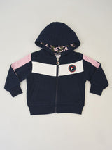 Felpa  fullzip con cappuccio