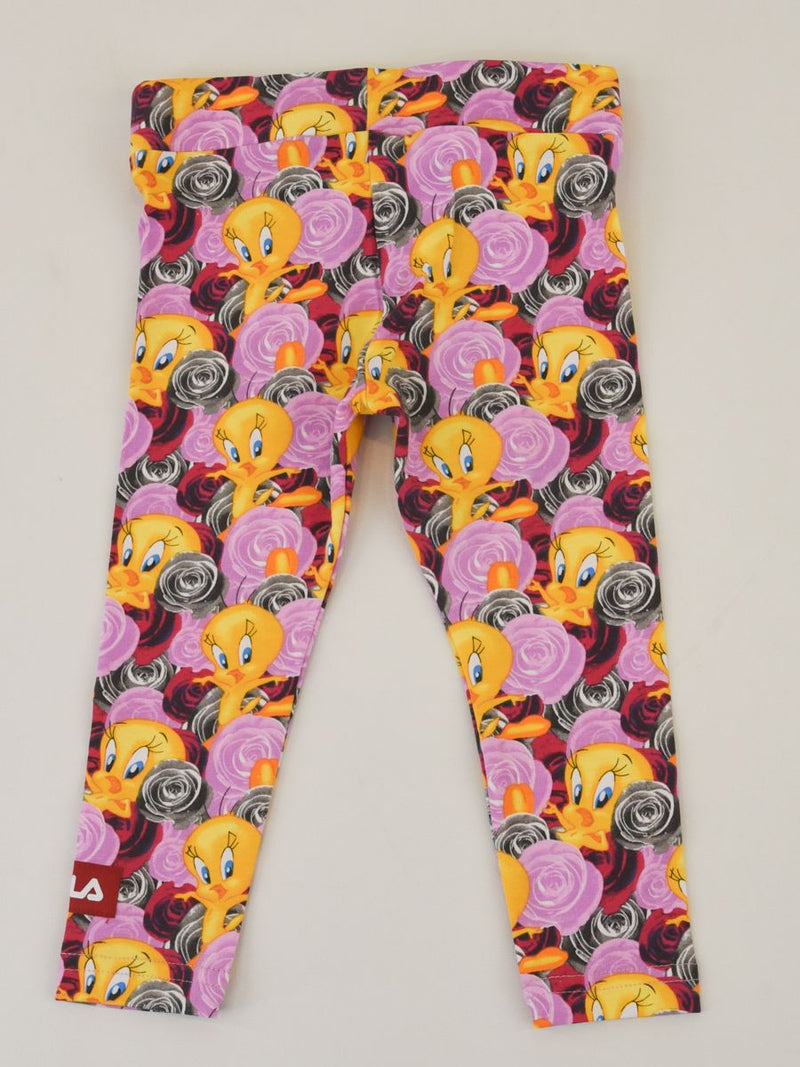 Leggings  sportivo con stampa Looney Tunes allover