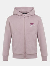 Felpa  full Zip tinta unita