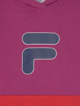 Felpa  Bicolore con Stampa Logo