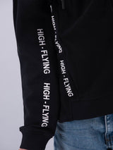 Felpa  FELPA HERO RAGAZZO FULL ZIP CON CAPPUCCIO  STAMPA A RILIEVO HIGH FLYNG