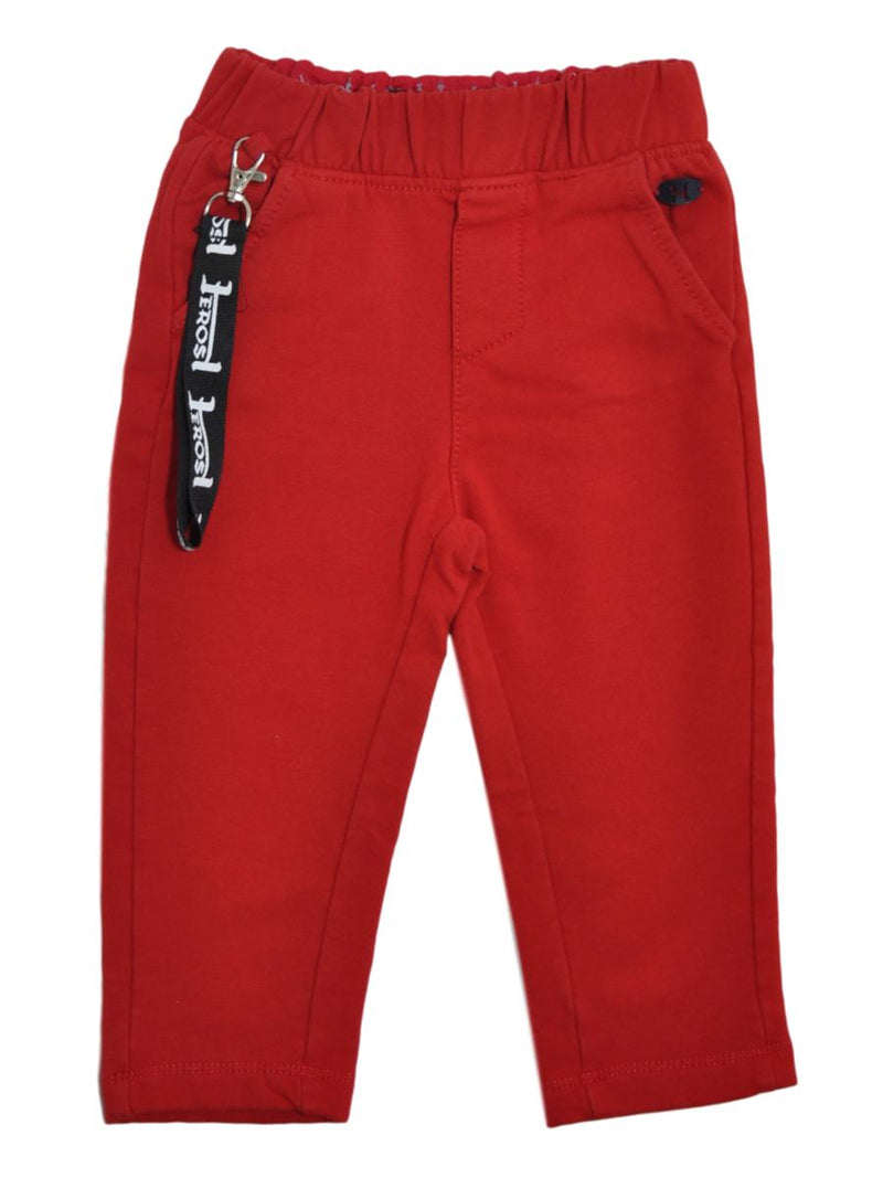 Pantalone  CHINO ALLA CAVIGLIA IN FELPA BASIC