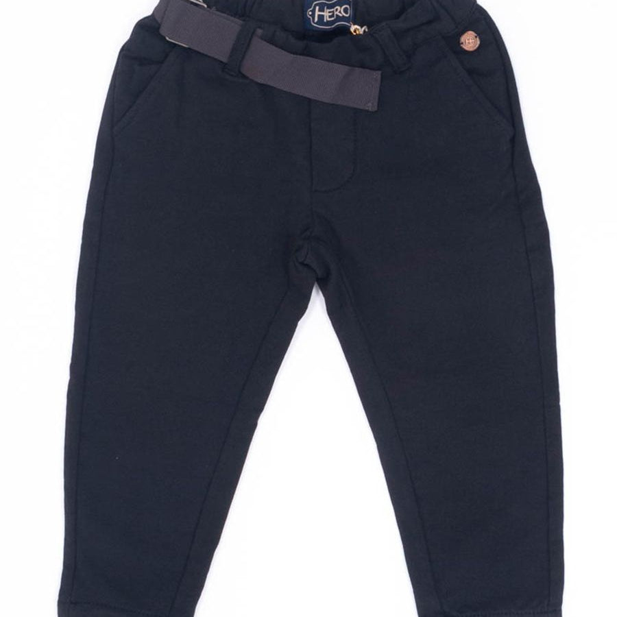 Hero Boy's Drawstring Straight Leg Trousers with Insert